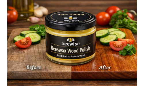 Beeswax wood polish